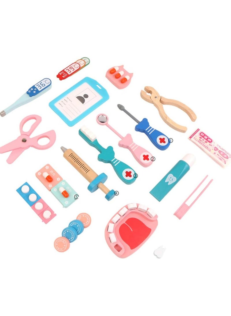 Children's toy doctor box dentist stethoscope set - Image 4